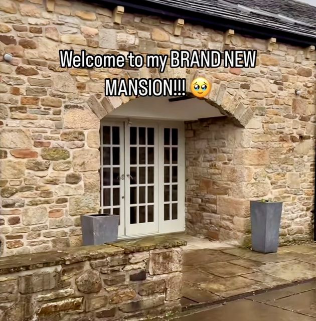 The door to Meghan's new home