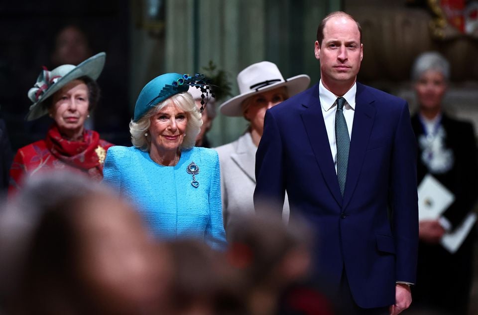 Members of the royal family attended last year’s Commonwealth Day service (Henry Nicholls/PA)