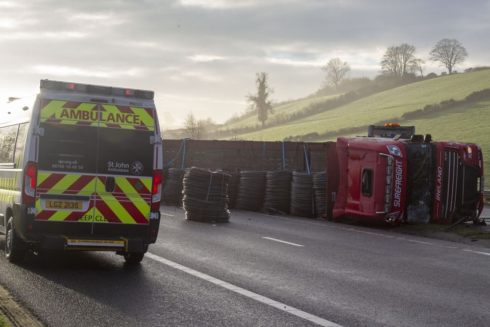 Lorry crash closes A1 dual carriageway for second time in 24 hours