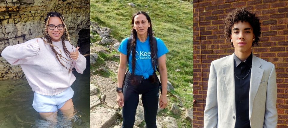 From left, 13-year-old Giselle Prosper, Juliana Prosper, 48, and 16-year-old Kyle Prosper (Bedfordshire Police/PA)