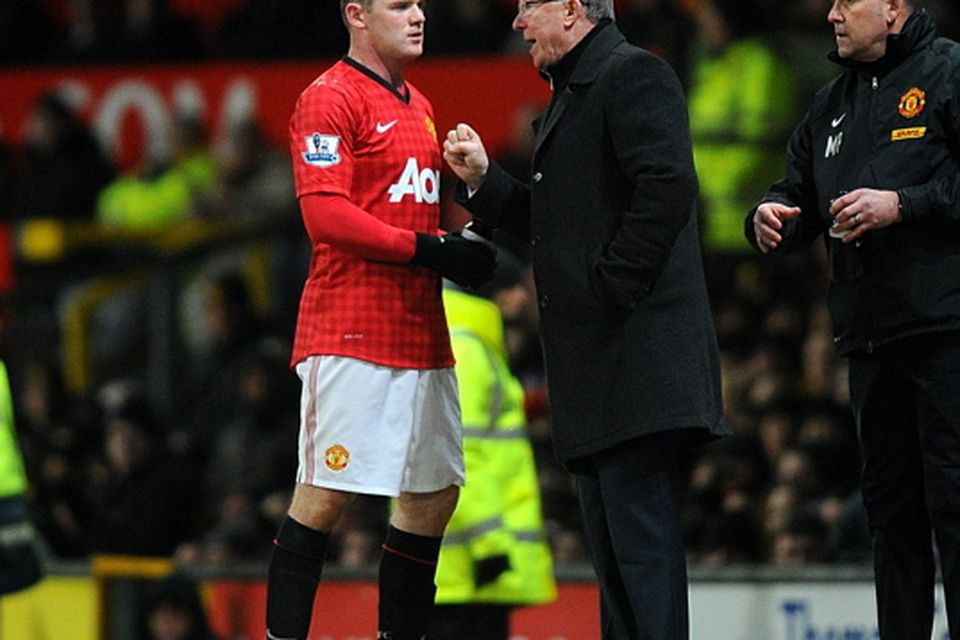 Wayne Rooney did NOT want Sir Alex Ferguson to speak in