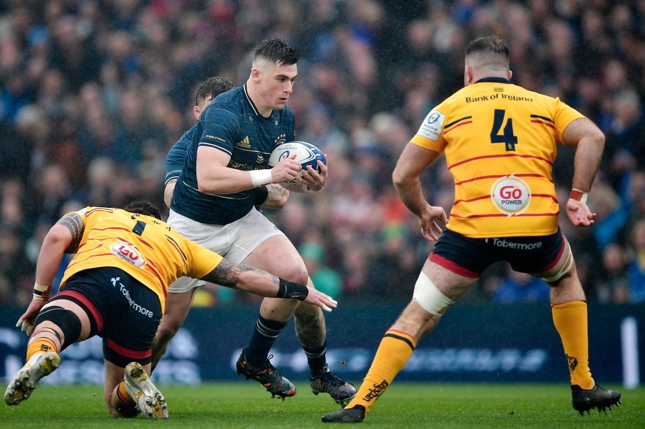 Ulster s European dream ended in last 16 as Leinster ease to comfortable win at Aviva Stadium BelfastTelegraph