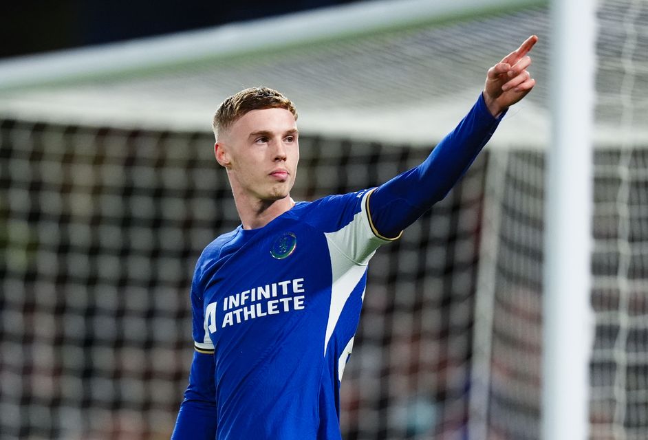 Footballer Cole Palmer (John Walton/PA)