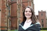 thumbnail: Queen's student Sinead Loughran, originally from New York and now living in Pomeroy, is graduating in Law. Sinead is currently enjoying her place on the Clinton Summer School at Queen's Riddel Hall.