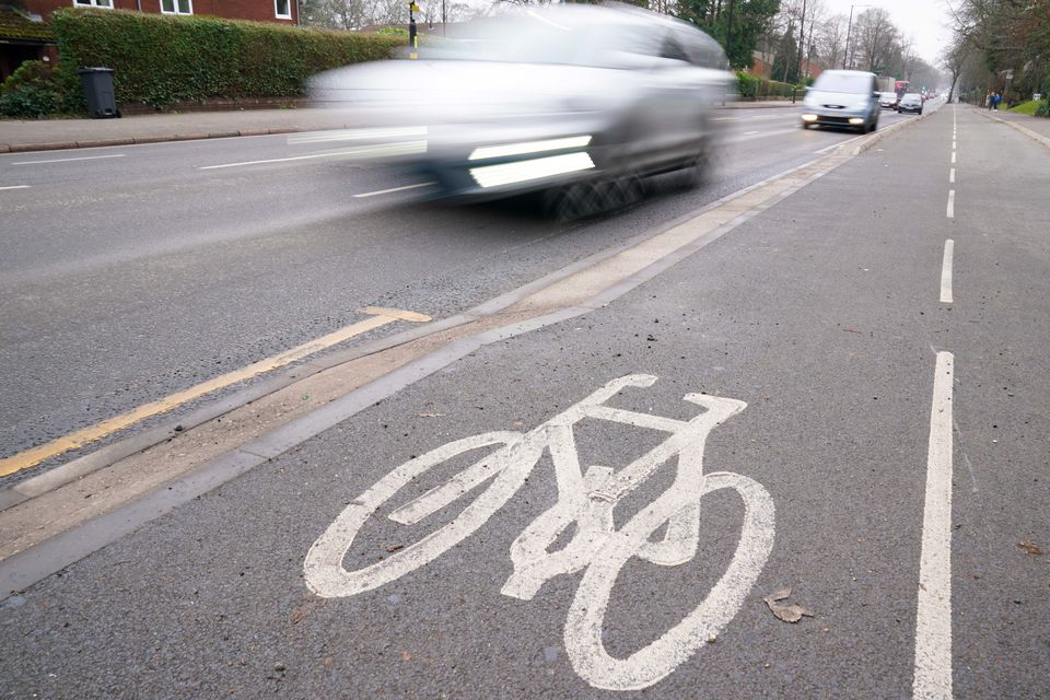 E-bikes can be ridden on cycle lanes (Jacob King/PA)