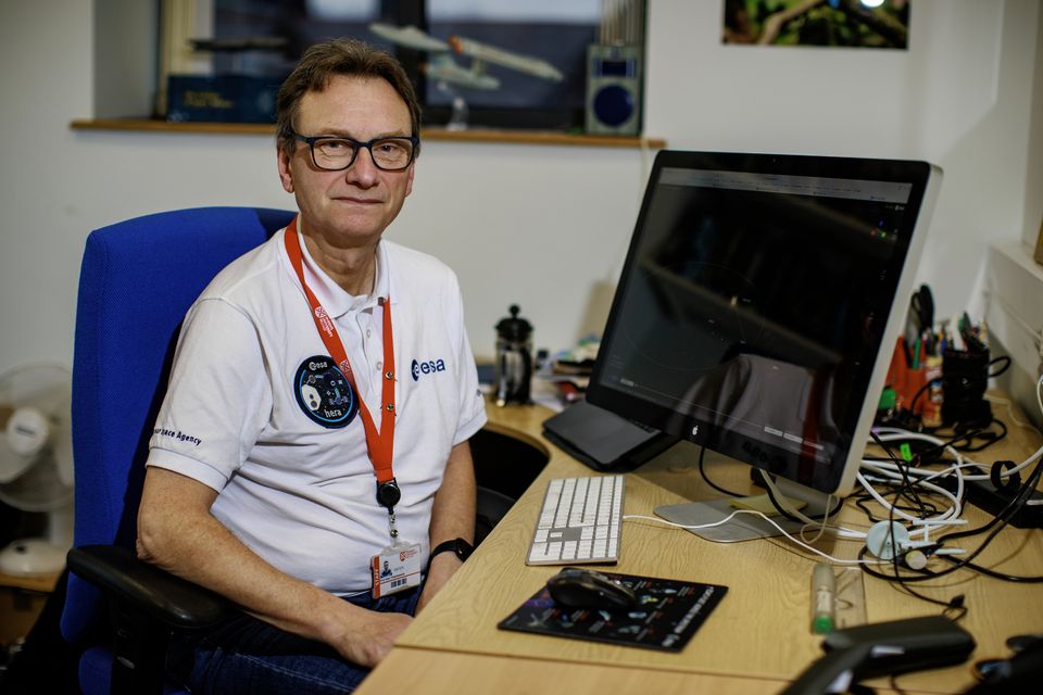 Professor Fitzsimmons said the idea of running a spacecraft into an asteroid had been around for a long time (Liam McBurney/PA)