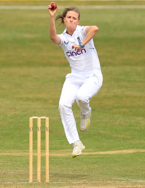 Lauren Filer offers an express pace option for England (Bradley Collyer/PA)