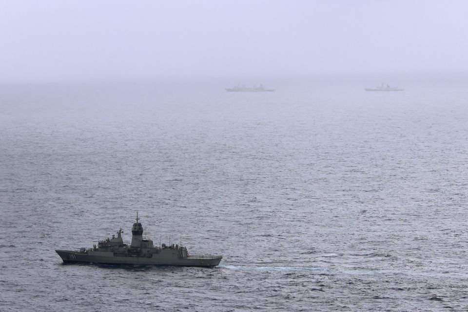 The alert was raised over the Tasman Sea between Australia and New Zealand (Australian Defence Force via AP)