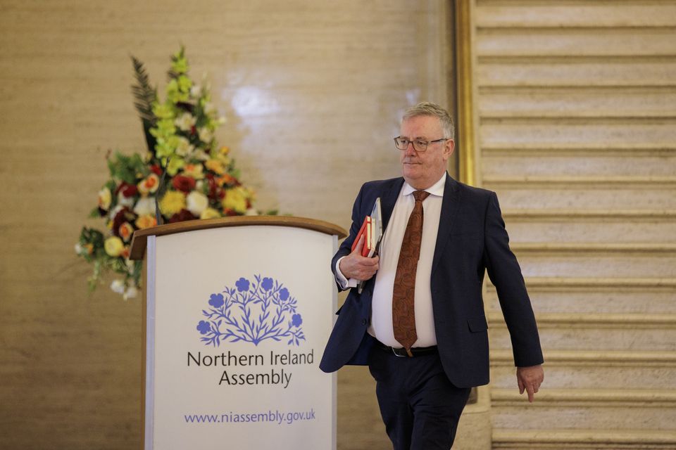 Mike Nesbitt missed business at Stormont this week (Liam McBurney/PA)