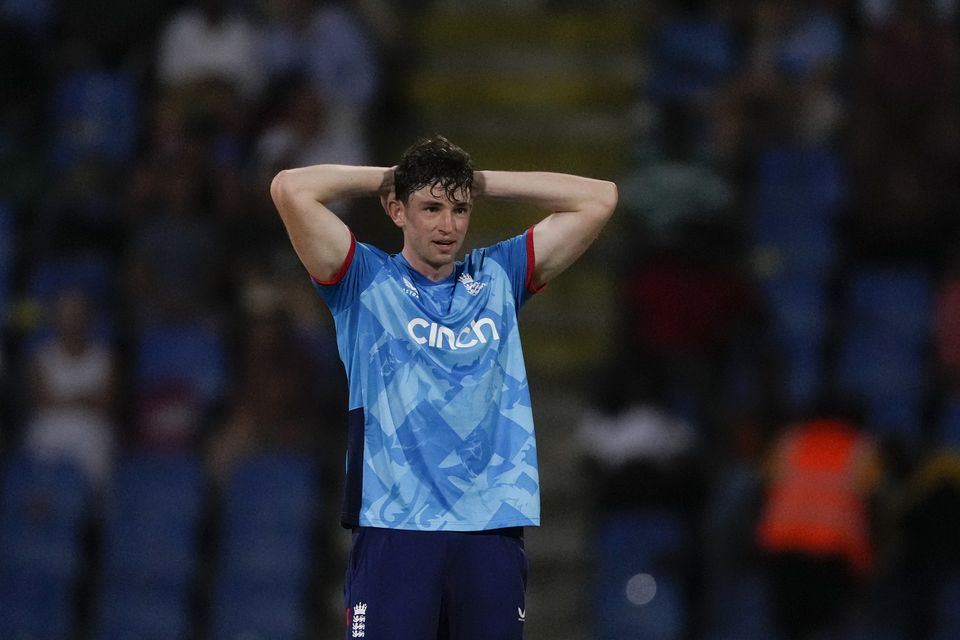 John Turner was one of four England debutants on Thursday (Ricardo Mazalan/AP)