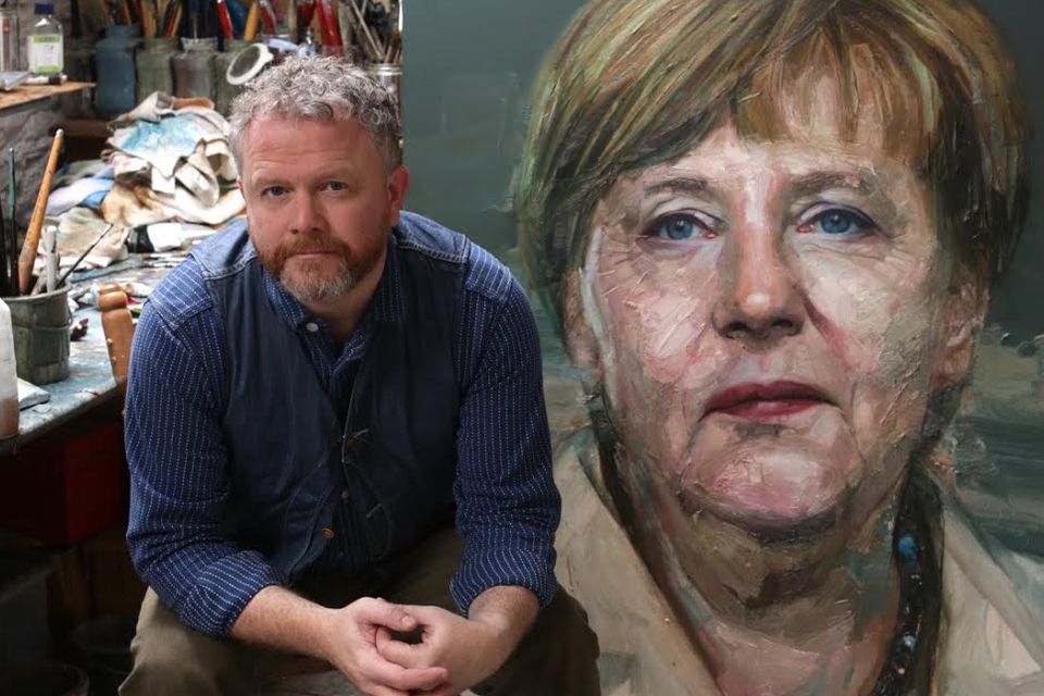 Time Magazine's Angela Merkel 'Person of the Year' cover features painting  by Belfast artist Colin Davidson