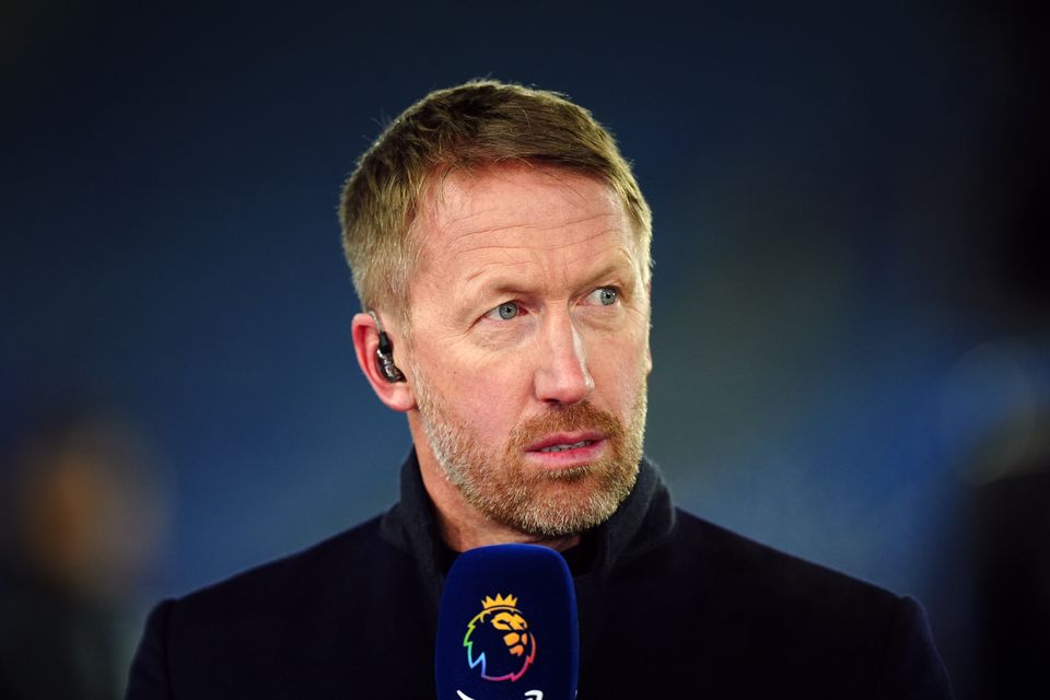 Graham Potter is in talks to take the West Ham job (Mike Egerton/PA)