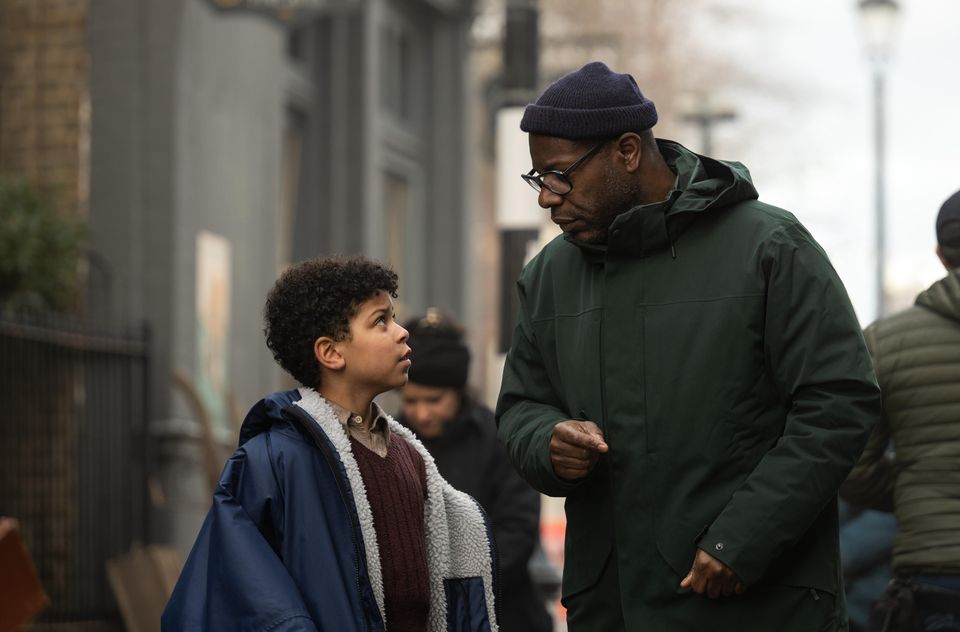 Sir Steve McQueen on the set of Blitz (Apple TV+/PA)