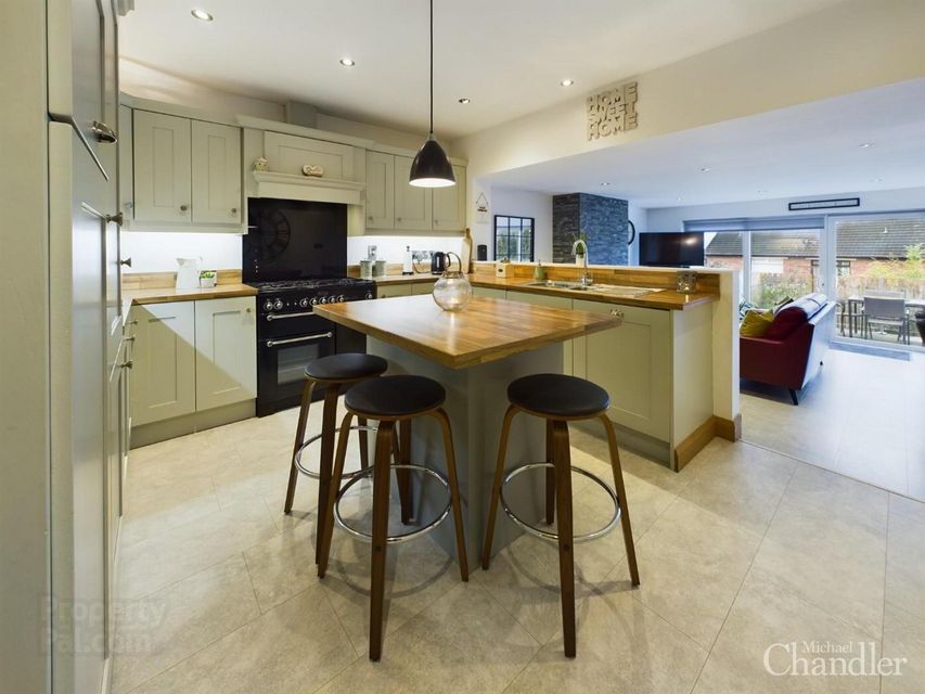 Modern fitted kitchen