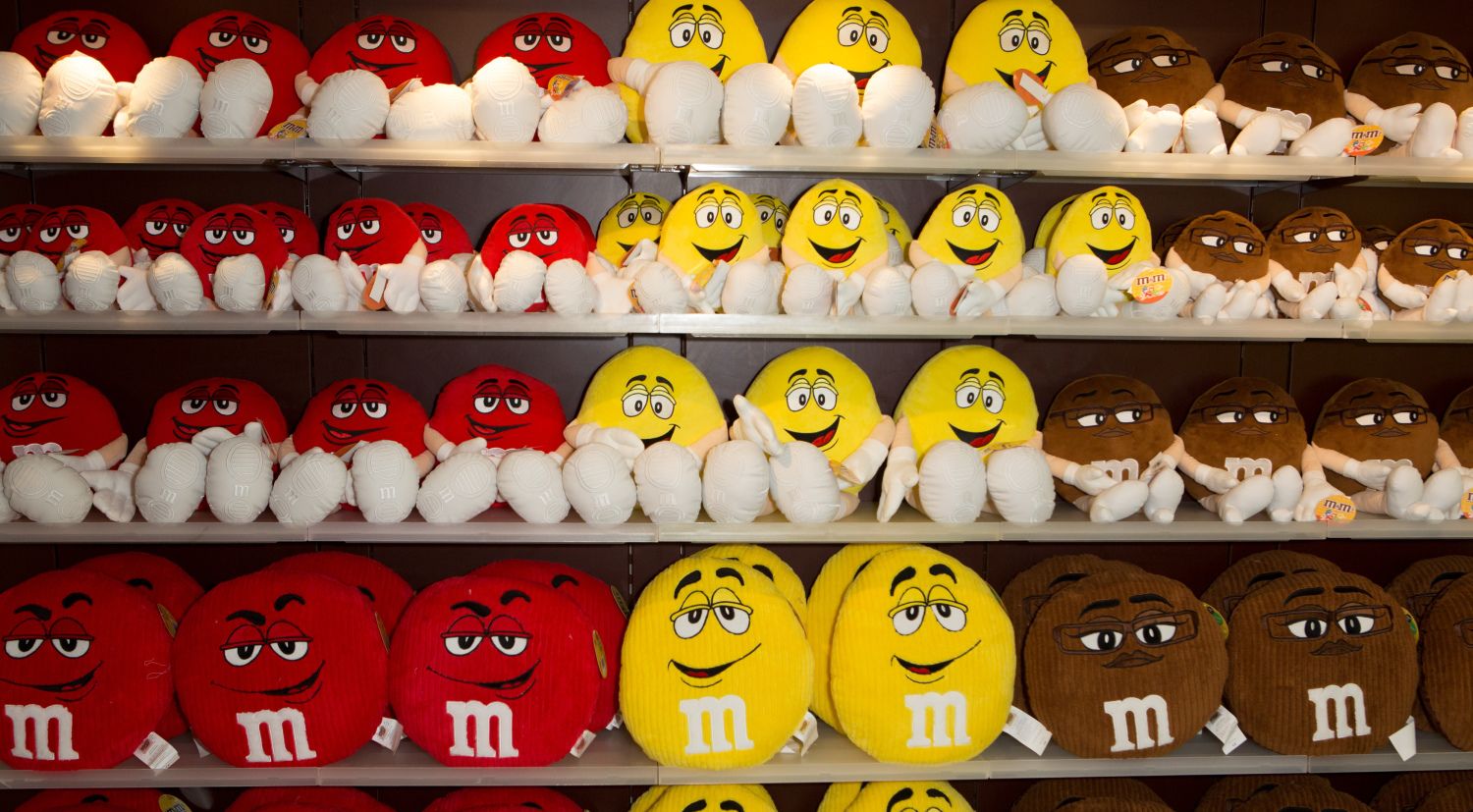 M&M Candy Packaging Plush