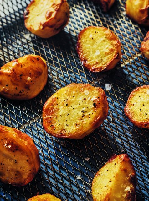 Roast potatoes. Photography by Haarala Hamilton