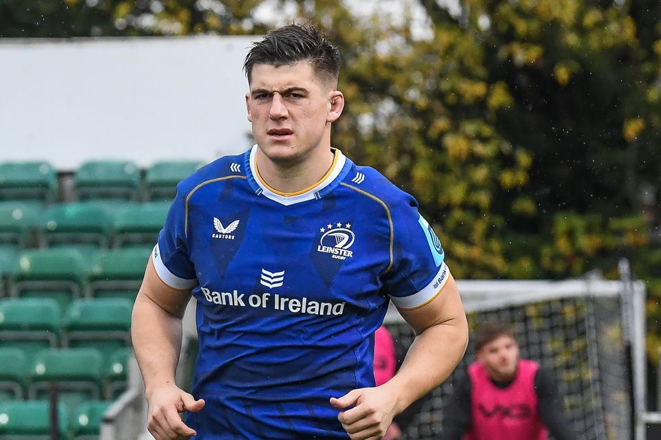 Dan Sheehan captained Leinster in the win over the Dragons