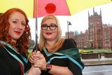 thumbnail: Edel Neeson from Moneyglass and Rachel Stinson from Coleraine graduating from Queen's University in Computer Information Technology.