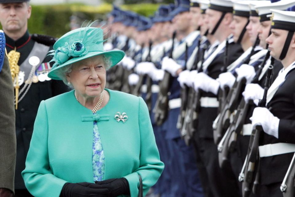 Queen Elizabeth's state visit to the Republic of Ireland. May 2011