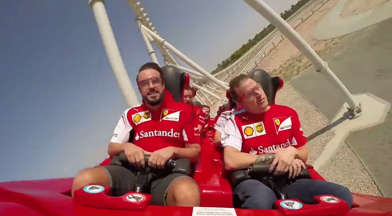 Video Ferrari s Kimi Raikkonen looks bored on world s fastest