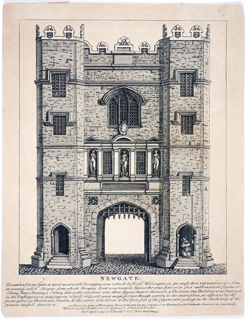 The working courtrooms of the Central Criminal Court, more commonly known as the Old Bailey, sit on top of part of the City of London’s Roman Wall and incorporate what was once the old Newgate Prison from the Victorian era (London Museum/PA)