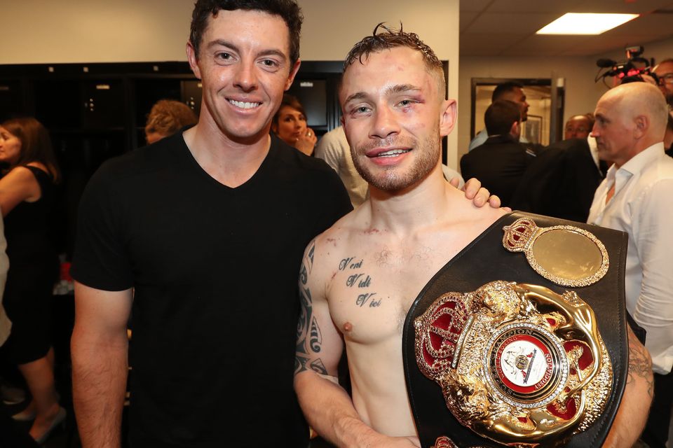 Carl Frampton has world at his feet golden future ahead for king  