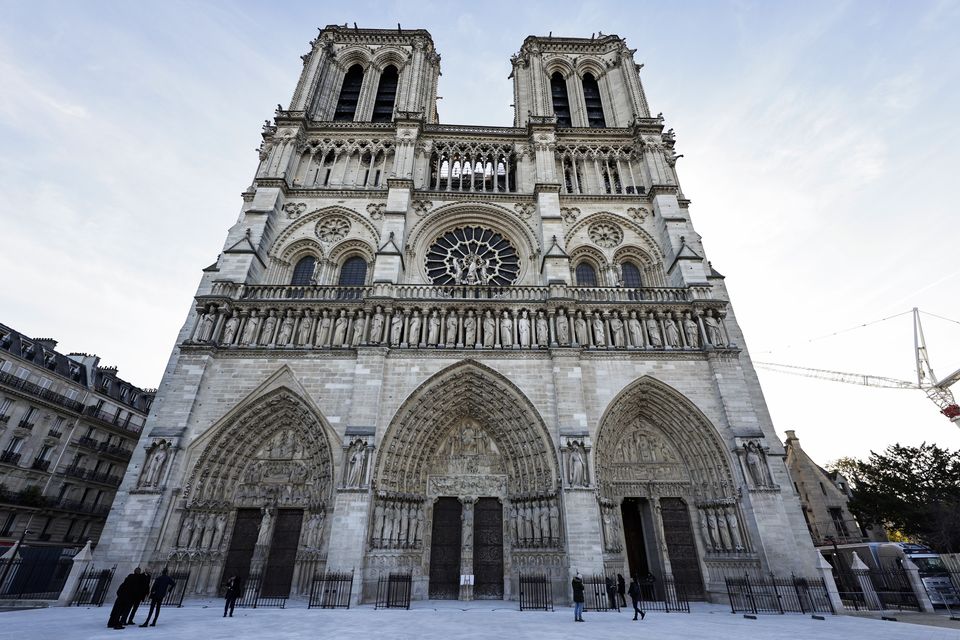 Notre Dame has been restored following a devastating fire in 2019 (Stephane de Sakutin, Pool via AP)