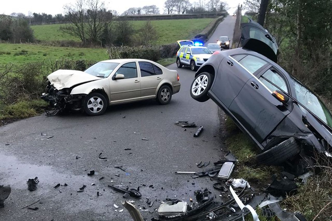 One man in hospital following heavy collision in Co Londonderry