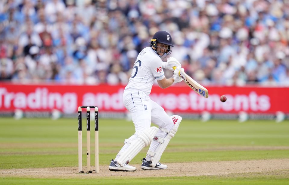 Joe Root hit another Test match half-century (Nick Potts/PA)