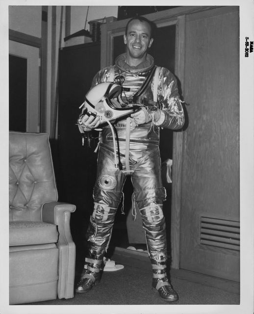 Firat American astronaut Alan Shepard