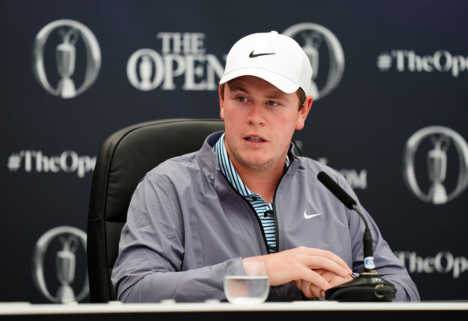 MacIntyre is now fully focused on performing at the Open (Zac Goodwin/PA)