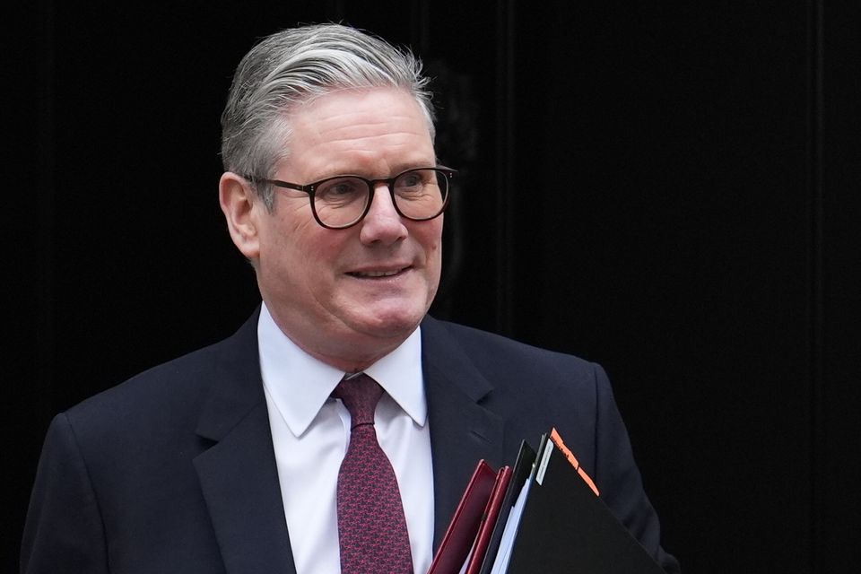 Sir Keir Starmer will travel to Washington, DC next week (Jordan Pettitt/PA)