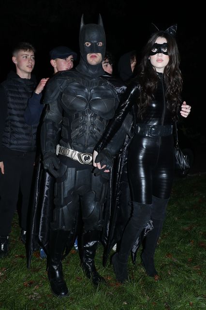 Liam Payne steps out as Batman for Halloween bash 