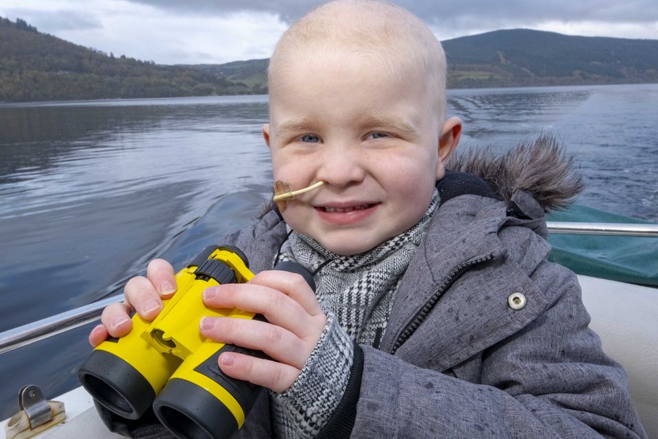 Zachary White said he spotted the monster after setting out on the water of Loch Ness (Peter Devlin/PA)