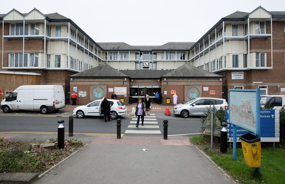 The Royal Oldham Hospital (Dave Thompson/PA)