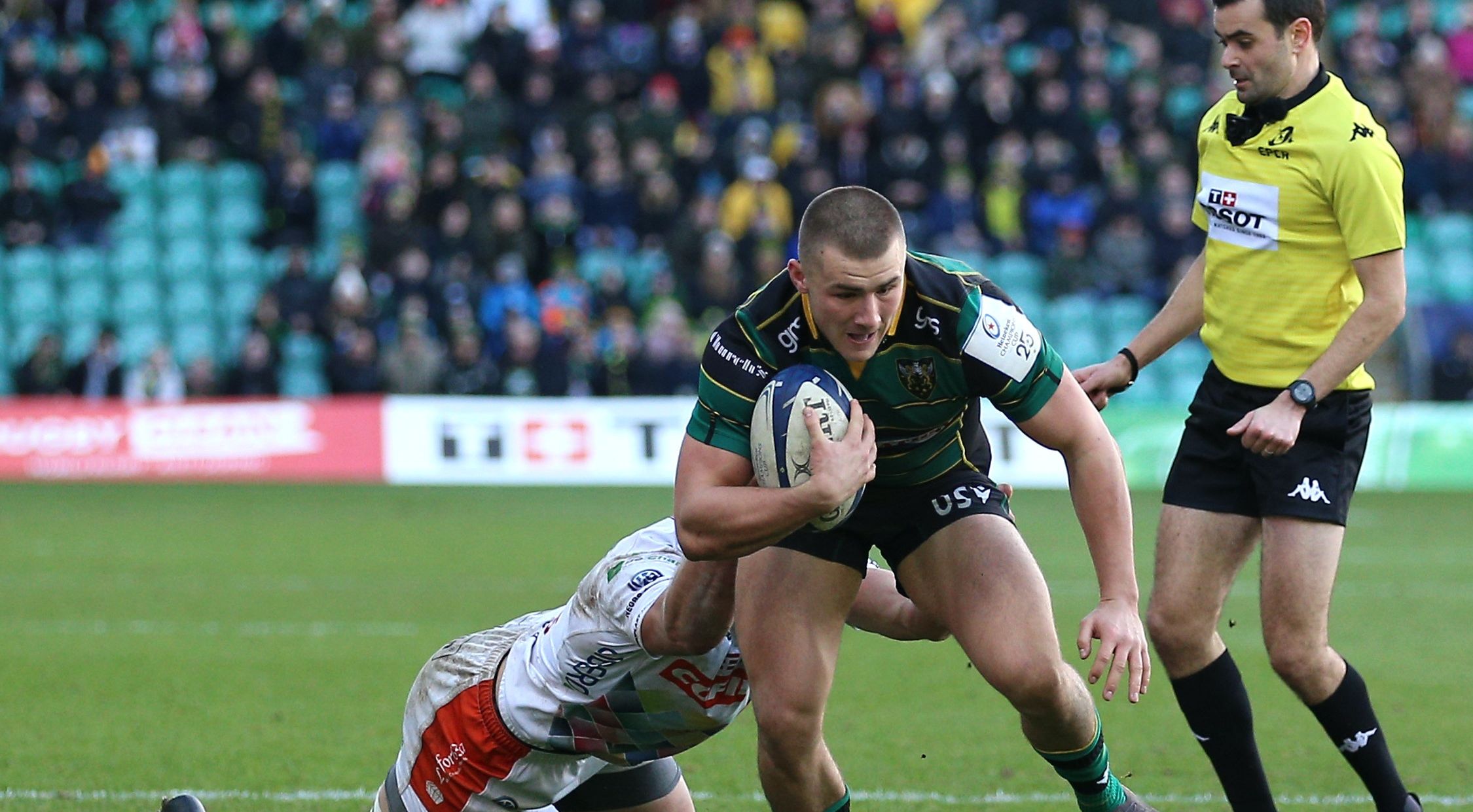 Ollie Sleightholme: Northampton Saints winger signs new contract