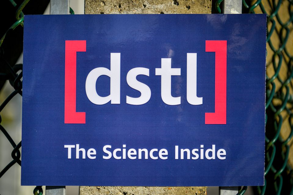 Signage for The Defence Science and Technology Laboratory at Porton Down, near Salisbury, Wiltshire (Ben Birchall/PA)