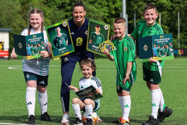 Panini launches limited edition Northern Ireland football sticker collection