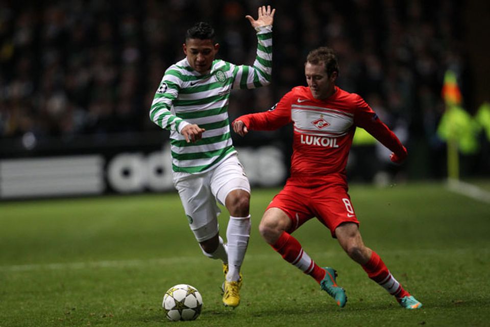 2012-12-05: Celtic 2-1 Spartak Moscow, European Cup – Pictures