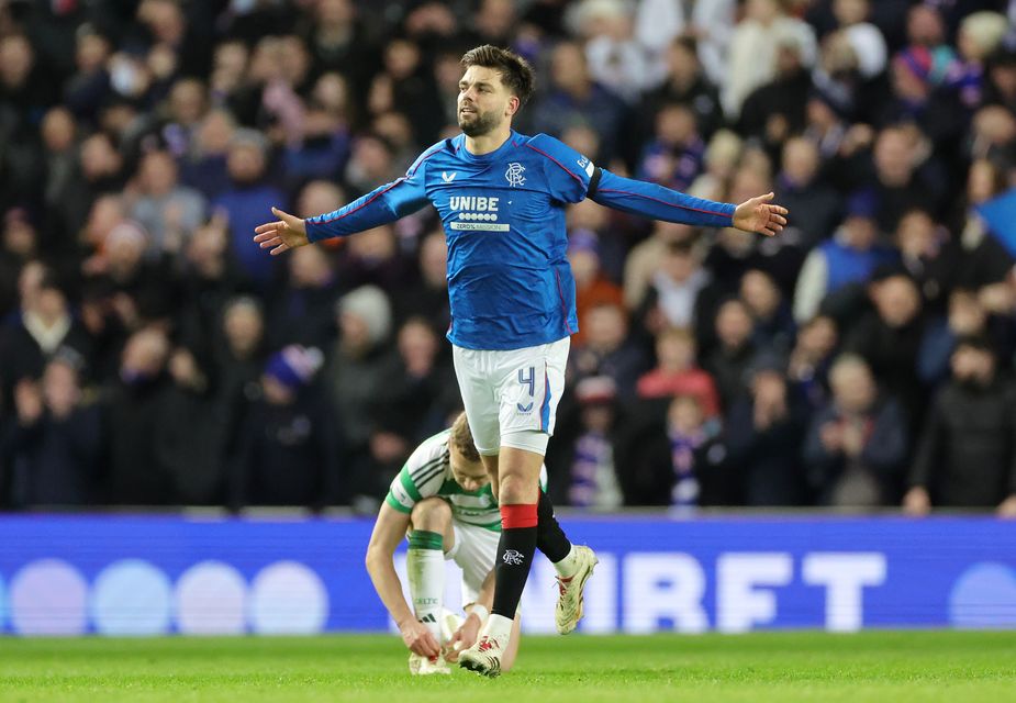 Robin Propper added a second goal for Rangers (Steve Welsh/PA)