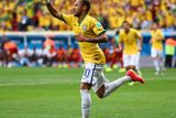 thumbnail: Neymar celebrates taking Brazil into the last 16 and topping Group A