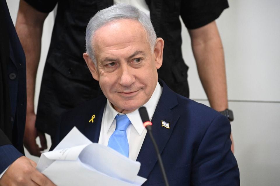 Israel’s Prime Minister Benjamin Netanyahu (Yair Sagi/Pool Photo via AP)