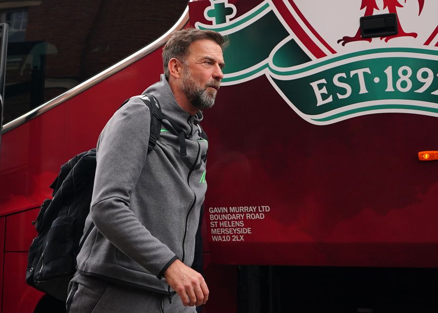 Jurgen Klopp will leave Liverpool at the end of the season (Zac Goodwin/PA)