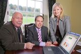 thumbnail: Minister of Enterprise, Trade and Investment Nigel Dodds discusses the PRIME initiative with Roisin Bradley, development and mentoring manager with PRIME NI and Ian Murphy, managing director of clients and entrepreneurship with Invest NI