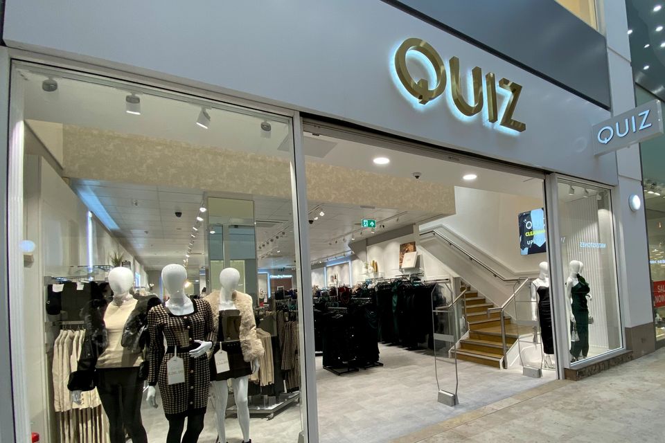 Quiz has announced the reopening of its store in Craigavon's Rushmere Shopping Centre