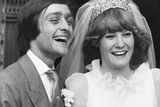 thumbnail: The Duke and Duchess on their wedding day outside St Mary’s Church, Luton, 1979