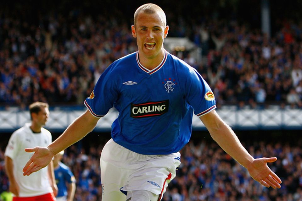 Kenny Miller - UEFA Champions League 2010/11 - Rangers FC