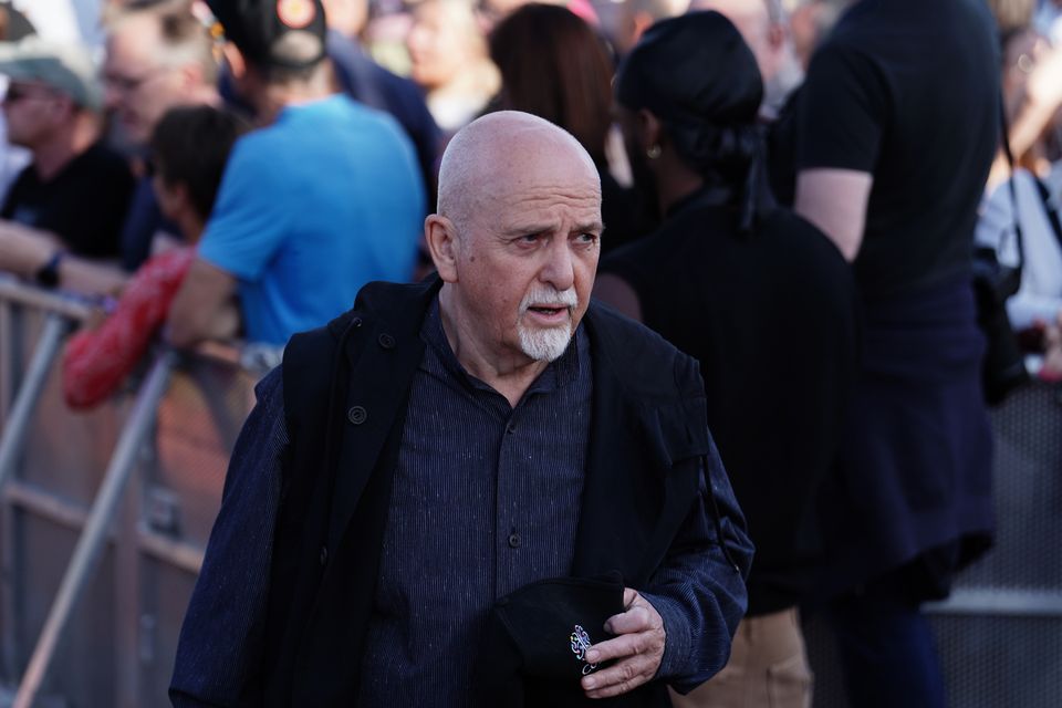 Peter Gabriel ‘s track is featured in the ad campaign (Jordan Pettitt/PA)