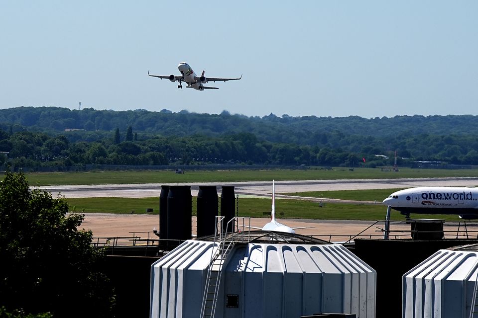 Gatwick Airport has obtained an injunction to prevent protesters from trespassing on its land (Aaron Chown/PA)