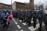 thumbnail: PSNI officers on the Lower Newtownards